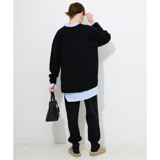 スローブ イエナ（SLOBE IENA）/《セットアップ対応可》ウォッシャブルスムース ジョガーパンツ