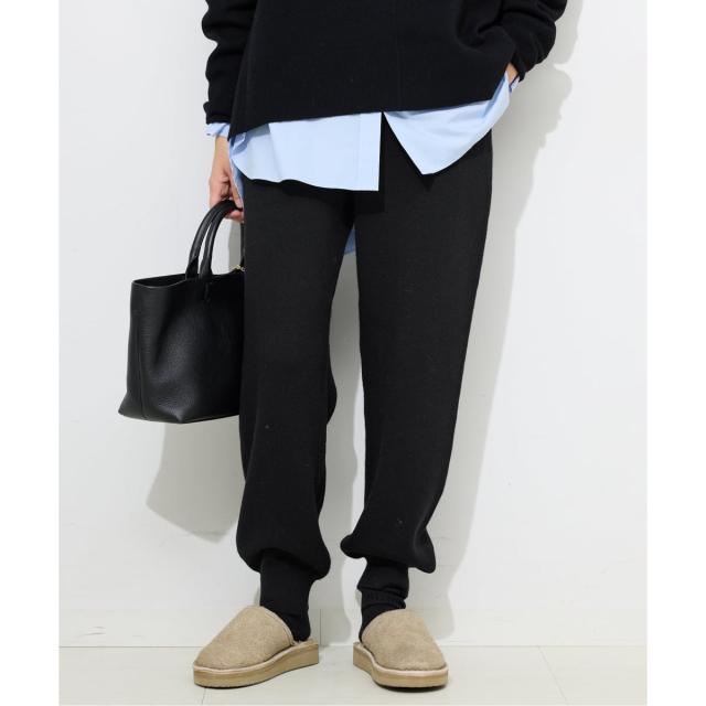 スローブ イエナ（SLOBE IENA）/《セットアップ対応可》ウォッシャブルスムース ジョガーパンツ