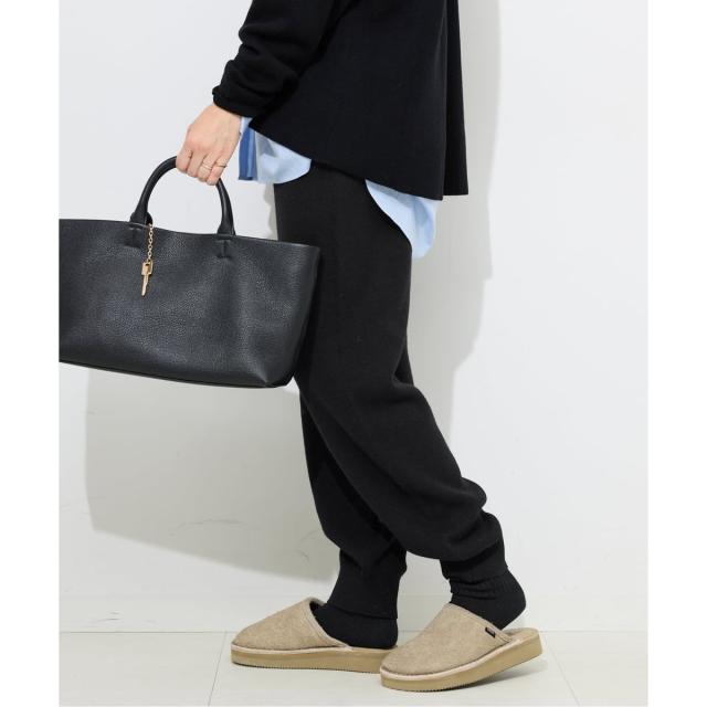 スローブ イエナ（SLOBE IENA）/《セットアップ対応可》ウォッシャブルスムース ジョガーパンツ