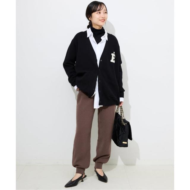 スローブ イエナ（SLOBE IENA）/《セットアップ対応可》ウォッシャブルスムース ジョガーパンツ