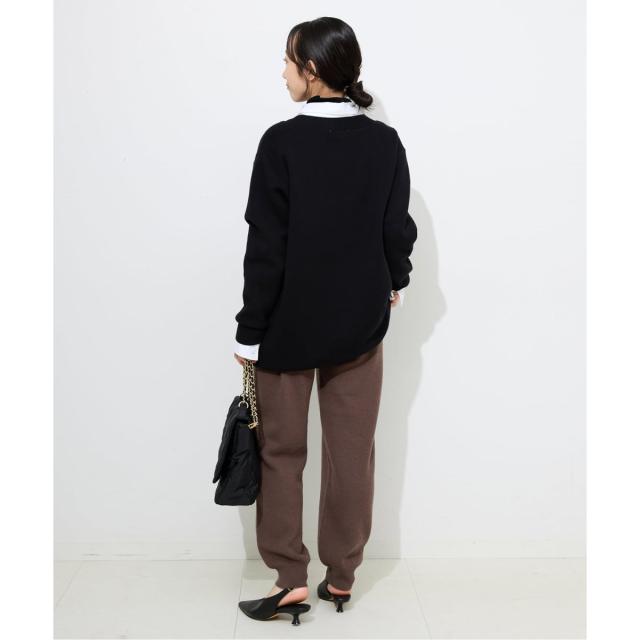 スローブ イエナ（SLOBE IENA）/《セットアップ対応可》ウォッシャブルスムース ジョガーパンツ