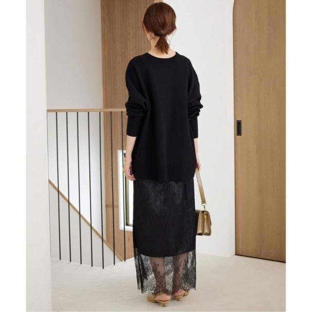 スローブ イエナ（SLOBE IENA）/《セットアップ対応可/追加》ウォッシャブルスムース クルーネックプルオーバー