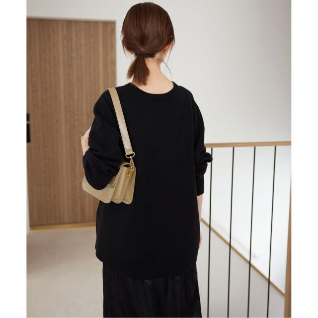 スローブ イエナ（SLOBE IENA）/《セットアップ対応可/追加》ウォッシャブルスムース クルーネックプルオーバー