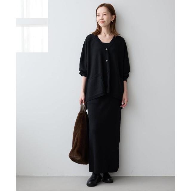 スローブ イエナ（SLOBE IENA）/《セットアップ対応可/追加》ウォッシャブルスムースニットスカート