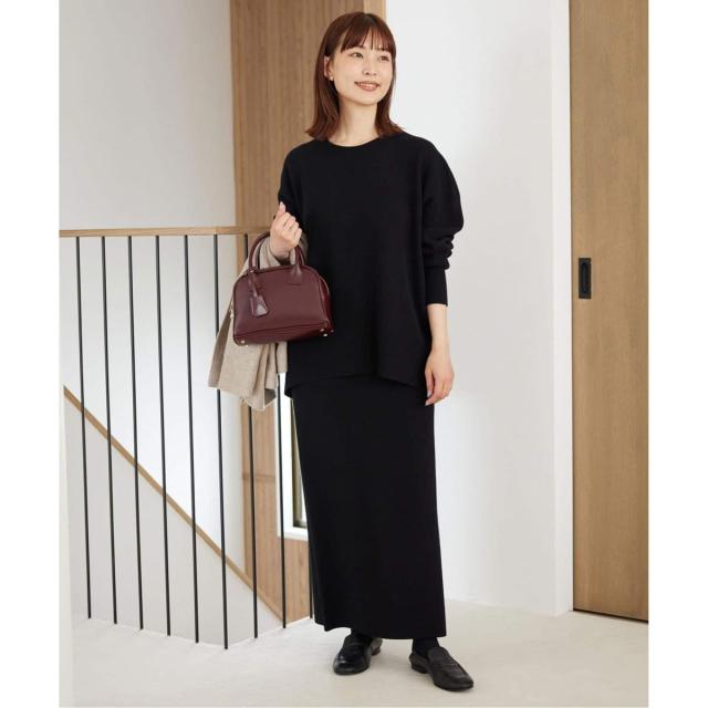 スローブ イエナ（SLOBE IENA）/《セットアップ対応可/追加》ウォッシャブルスムースニットスカート