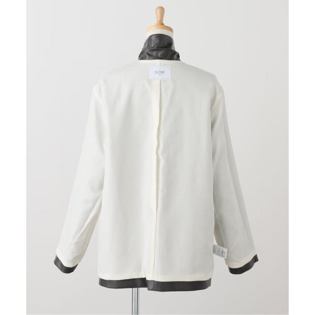 スローブ イエナ（SLOBE IENA）/フェイクレザージャケット