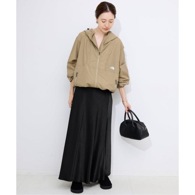 スローブ イエナ（SLOBE IENA）/《WEB限定カラー有り/追加》グロッシーサテンフレアスカート