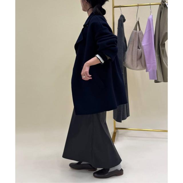 スローブ イエナ（SLOBE IENA）/《追加》フェイクレザーフレアスカート