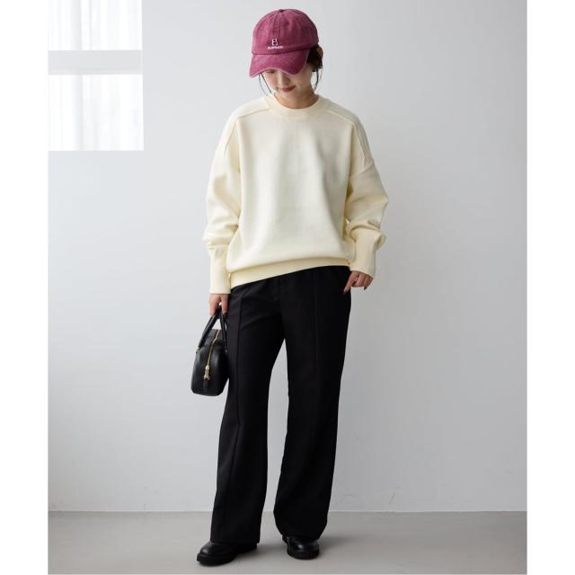 スローブ イエナ（SLOBE IENA）/《WEBのみ4サイズ展開》ウォッシャブルセミフレアパンツ