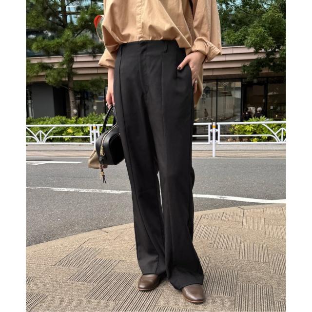 スローブ イエナ（SLOBE IENA）/《WEBのみ4サイズ展開》ウォッシャブルセミフレアパンツ