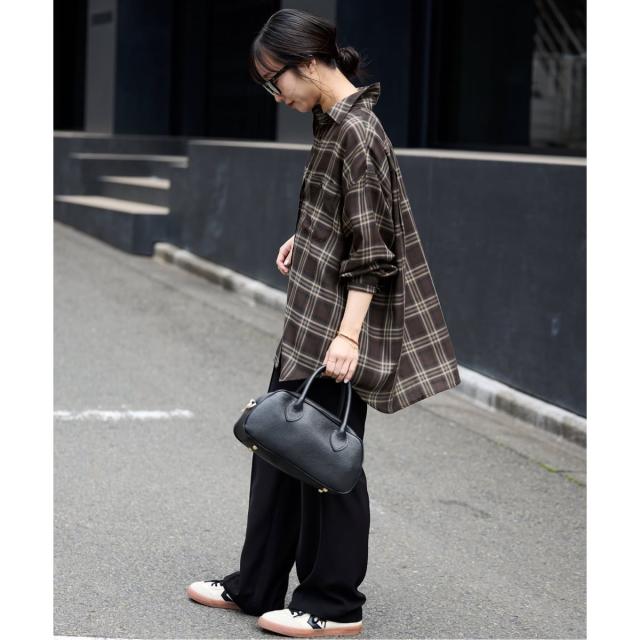 スローブ イエナ（SLOBE IENA）/《追加》ビエラチェックルーズシャツ