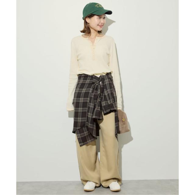 スローブ イエナ（SLOBE IENA）/《追加》ビエラチェックルーズシャツ