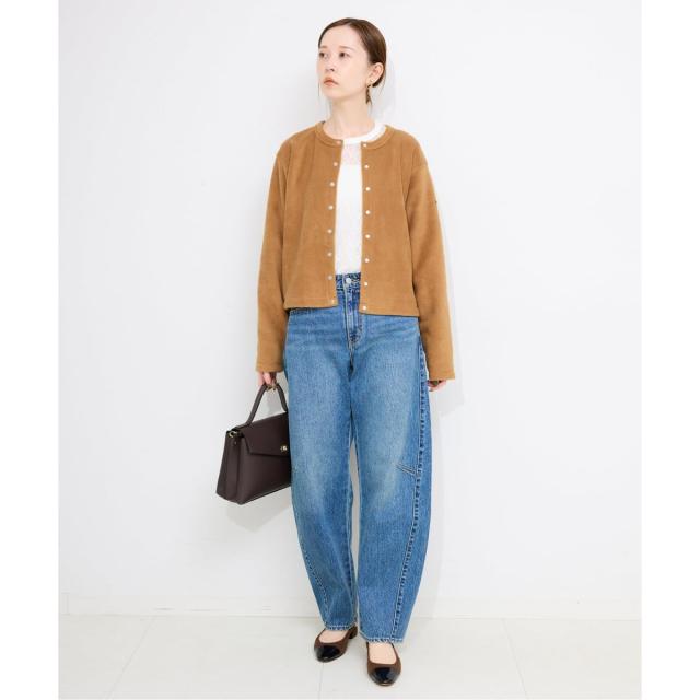 スローブ イエナ（SLOBE IENA）/《追加》ORCIVAL/オーシバル フリースカーディガン #OR−C0378