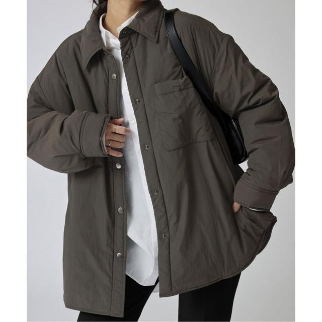 スローブ イエナ（SLOBE IENA）/《吸湿発熱》TOPTHERMOシャツブルゾン