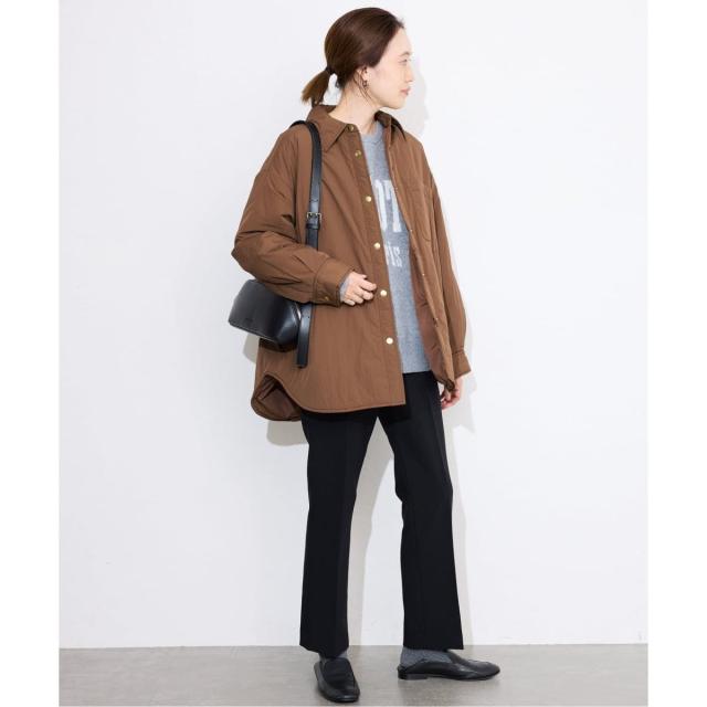 スローブ イエナ（SLOBE IENA）/《吸湿発熱》TOPTHERMOシャツブルゾン