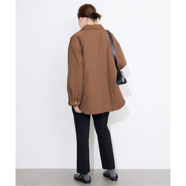 【SLOBE IENA】TOPTHERMOシャツブルゾン スローブ イエナ SLOBE IENA 《吸湿発熱/》TOPTHERMOシャツブルゾン