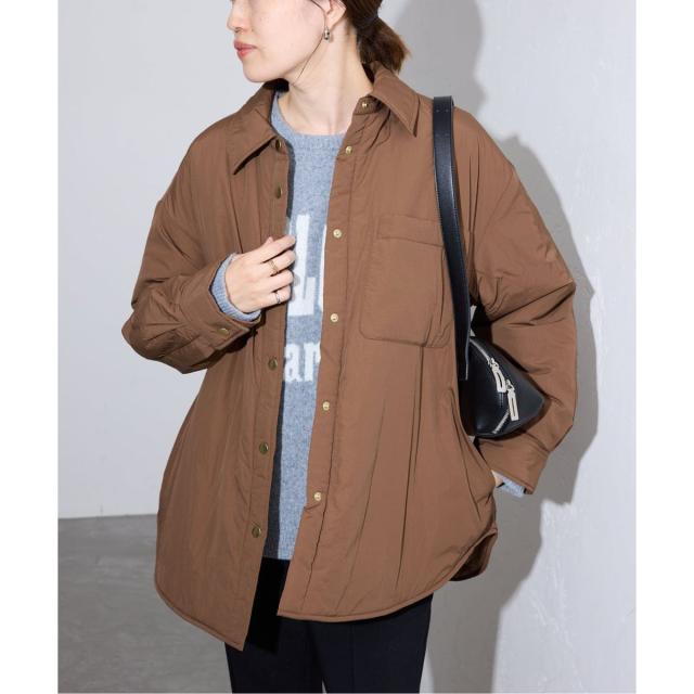 スローブ イエナ（SLOBE IENA）/《吸湿発熱》TOPTHERMOシャツブルゾン