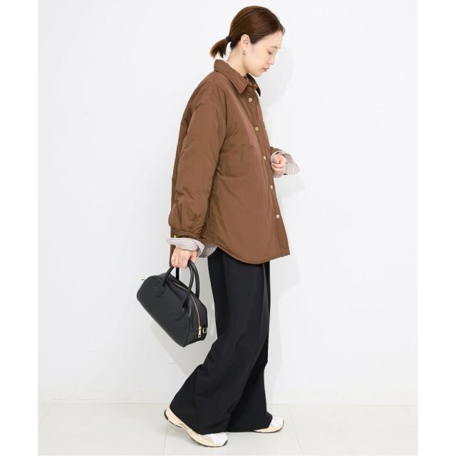 スローブ イエナ（SLOBE IENA）/《吸湿発熱》TOPTHERMOシャツブルゾン