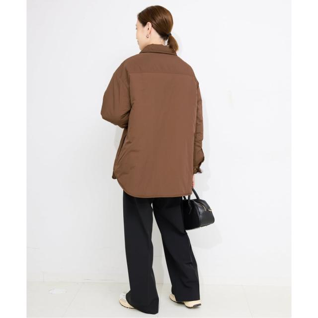 スローブ イエナ（SLOBE IENA）/《吸湿発熱》TOPTHERMOシャツブルゾン