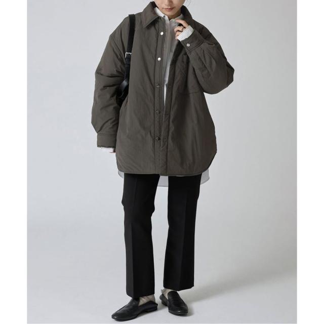 スローブ イエナ（SLOBE IENA）/《吸湿発熱》TOPTHERMOシャツブルゾン