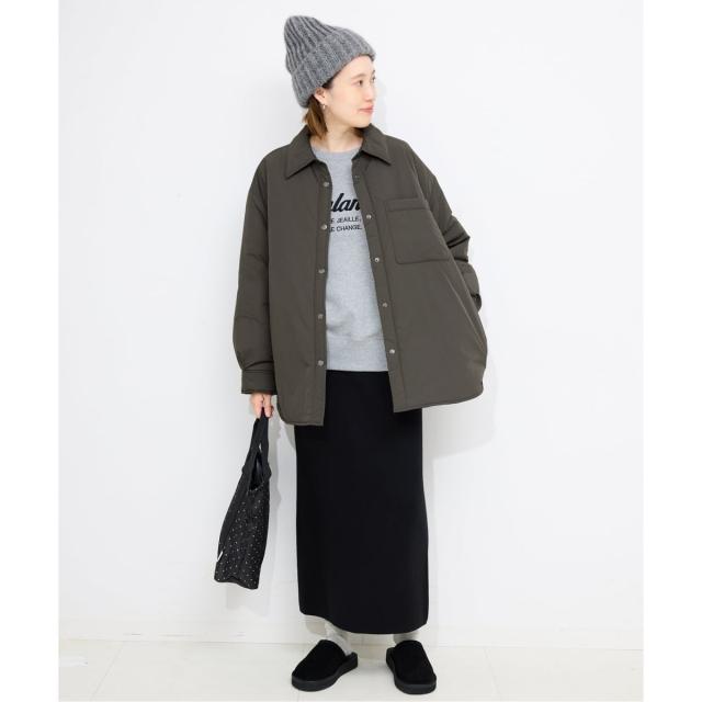 スローブ イエナ（SLOBE IENA）/《吸湿発熱》TOPTHERMOシャツブルゾン