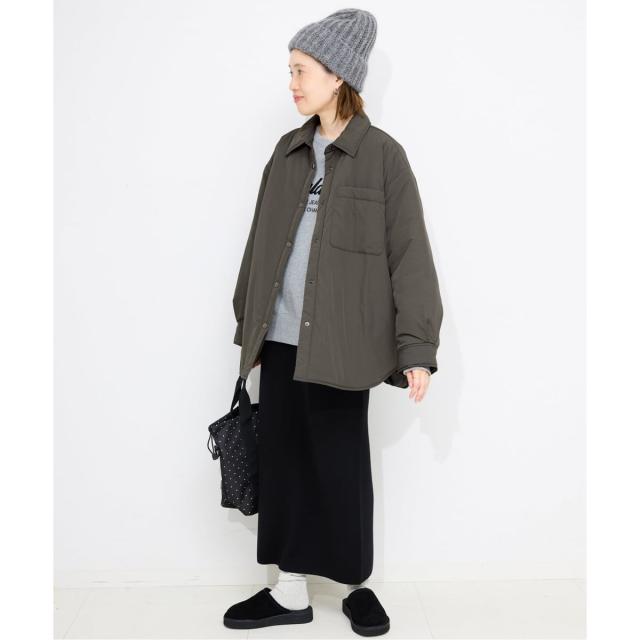 スローブ イエナ（SLOBE IENA）/《吸湿発熱》TOPTHERMOシャツブルゾン