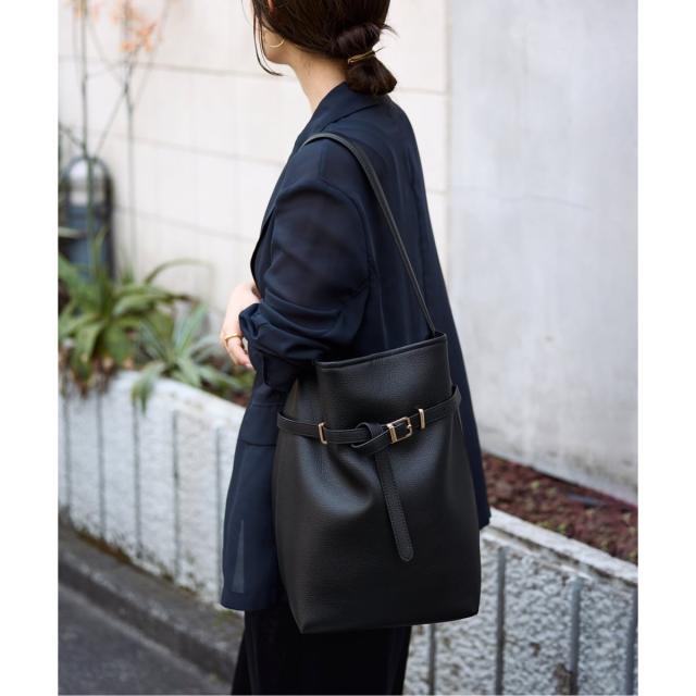 スローブ イエナ（SLOBE IENA）/《追加2》SLOBE ベルトスクエアトートバッグ