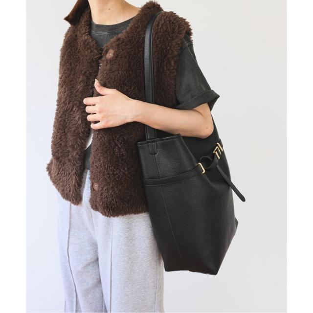 スローブ イエナ（SLOBE IENA）/《追加2》SLOBE ベルトスクエアトートバッグ