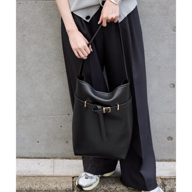 スローブ イエナ（SLOBE IENA）/《追加2》SLOBE ベルトスクエアトートバッグ