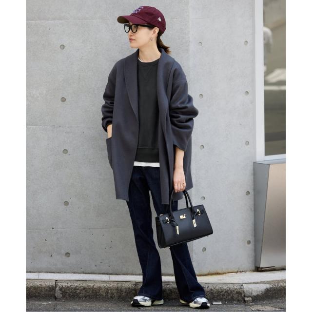 スローブ イエナ（SLOBE IENA）/《WEB限定/追加》SUPER140 ダブルフェイスベルテッドコート