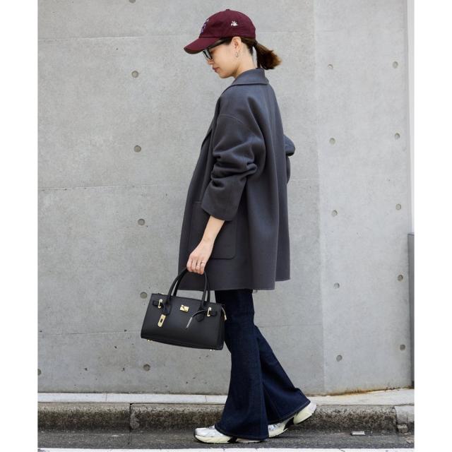 スローブ イエナ（SLOBE IENA）/《WEB限定/追加》SUPER140 ダブルフェイスベルテッドコート