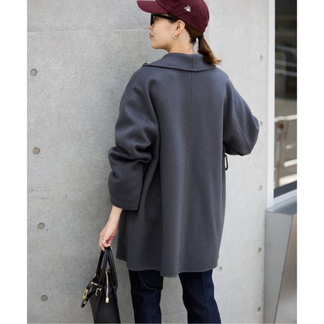 スローブ イエナ（SLOBE IENA）/《WEB限定/追加》SUPER140 ダブルフェイスベルテッドコート