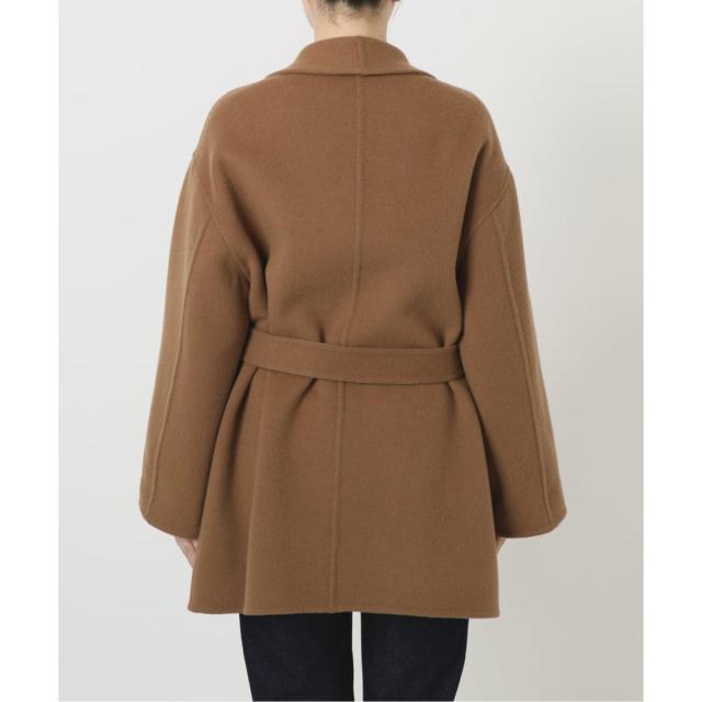 スローブ イエナ（SLOBE IENA）/《WEB限定/追加》SUPER140 ダブルフェイスベルテッドコート