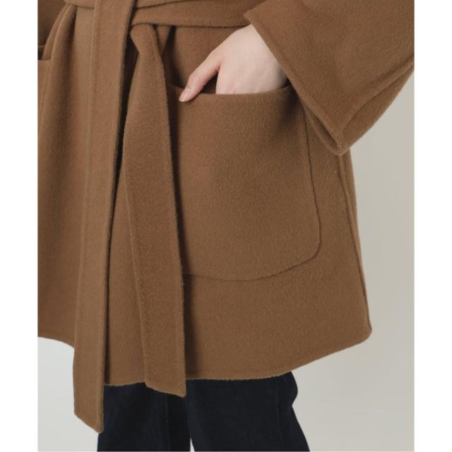 スローブ イエナ（SLOBE IENA）/《WEB限定/追加》SUPER140 ダブルフェイスベルテッドコート