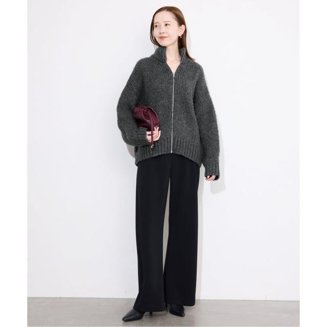 スローブ イエナ（SLOBE IENA）/TRICOTS JEAN MARC SLOBE別注 ジップカーディガン PRESTON スローブ イエナ（SLOBE IENA）/TRICOTS JEAN MARC SLOBE別注 ジップ