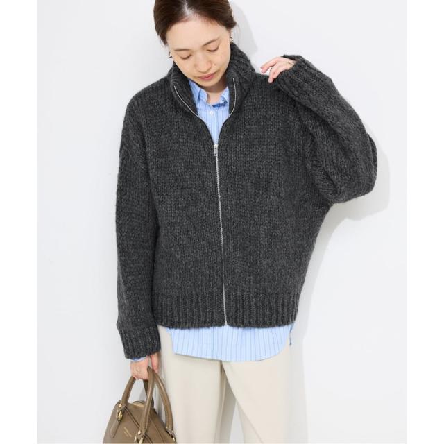 スローブ イエナ（SLOBE IENA）/TRICOTS JEAN MARC SLOBE別注 ジップ