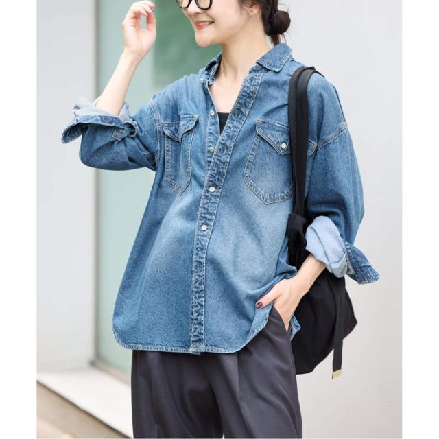 スローブ イエナ（SLOBE IENA）/《追加2》LE DENIM BDUデニムシャツ