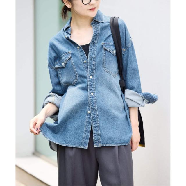 スローブ イエナ（SLOBE IENA）/《追加2》LE DENIM BDUデニムシャツ