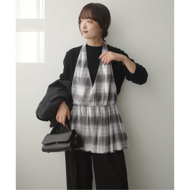 クリンクルクリンクルクリンクル　SLOBE別注ホルターネックキャミソール SLOBE IENA｜crinkle crinkle crinkle SLOBE別注 ホルターネック