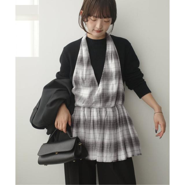 クリンクルクリンクルクリンクル　SLOBE別注ホルターネックキャミソール SLOBE IENA｜crinkle crinkle crinkle SLOBE別注 ホルターネック