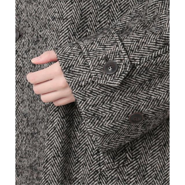 スローブ イエナ（SLOBE IENA）/ツイードステンカラーコートの通販はau