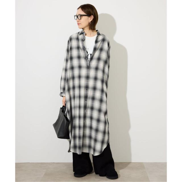 スローブ イエナ（SLOBE IENA）/《2枚セット》チャックシャツワンピース・ニットベストセット