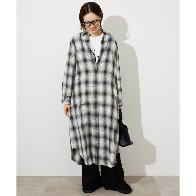 スローブ イエナ（SLOBE IENA）/《2枚セット》チャックシャツワンピース・ニットベストセット