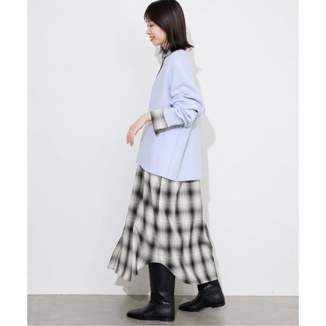 スローブ イエナ（SLOBE IENA）/《2枚セット》チャックシャツワンピース・ニットベストセット