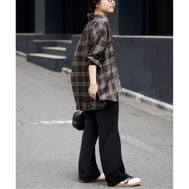 スローブ イエナ（SLOBE IENA）/《WEB・一部店舗限定/追加2》ビエラチェックルーズシャツ