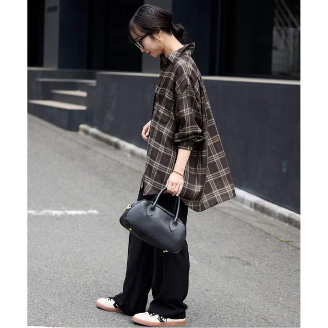 スローブ イエナ（SLOBE IENA）/《WEB・一部店舗限定/追加2》ビエラチェックルーズシャツ