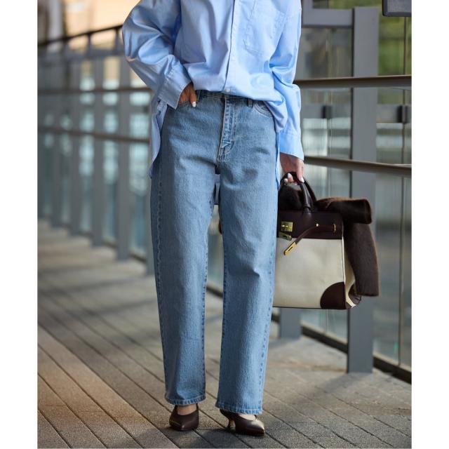 スローブ イエナ（SLOBE IENA）/《4サイズ展開/追加7》LE DENIM ストレートデニムパンツ