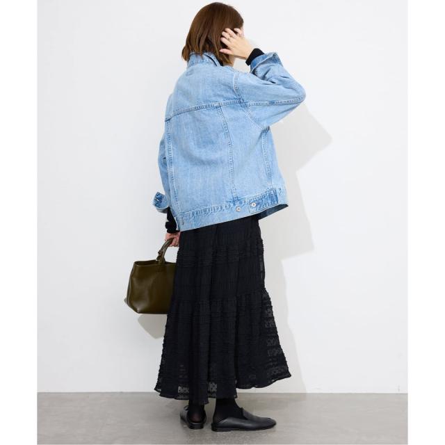 スローブ イエナ（SLOBE IENA）/《WEB限定/追加》MAJOLICAティアプリーツスカート