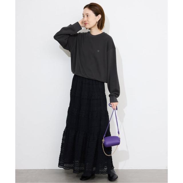 スローブ イエナ（SLOBE IENA）/《WEB限定/追加》MAJOLICAティアプリーツスカート