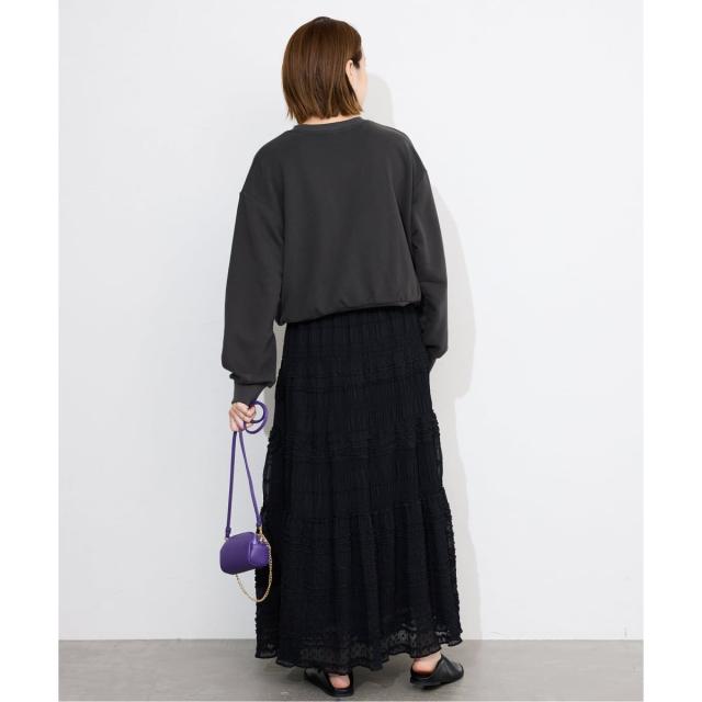 スローブ イエナ（SLOBE IENA）/《WEB限定/追加》MAJOLICAティアプリーツスカート